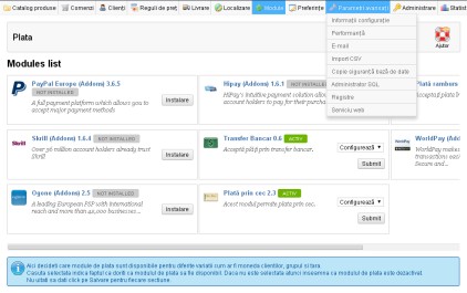 module de plata prestashop