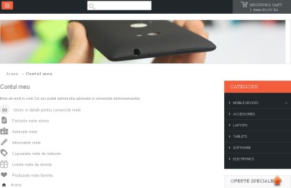 cont client prestashop